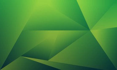 Soyut koyu mavi ve yeşil çokgen üçgen şekilli arka plan. İllüstrasyon Vektörü tasarımı dijital teknoloji kavramı.