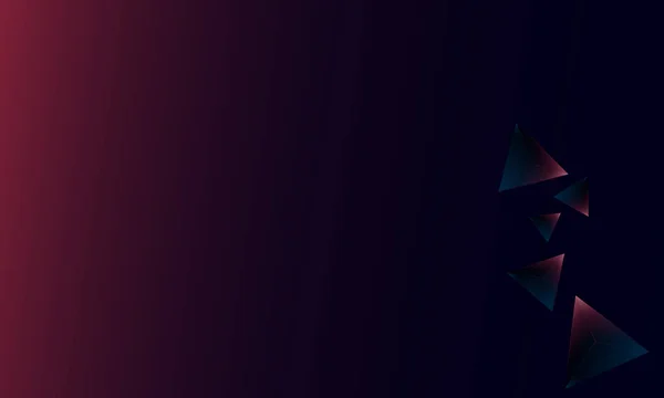 Абстрактные Темно Фиолетовые Треугольники Формы Заднем Плане Концепция Цифровых Технологий — стоковый вектор