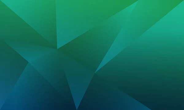 Абстрактные Темно Синие Зеленые Треугольники Формируют Узорчатый Фон Концепция Цифровых — стоковый вектор