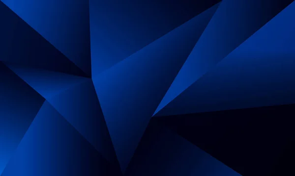 Αφηρημένο Μπλε Πολύγωνο Τρίγωνα Σχήμα Μοτίβο Φόντο Εφέ Φωτισμού Πολυτελές — Διανυσματικό Αρχείο