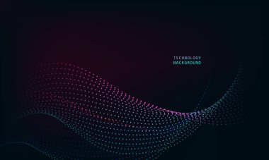 Soyut dalga teknolojisi arka planında mavi ışık pürüzsüz ve akışkan. Büyük veri. Soyut arkaplan 3d oluşturma.