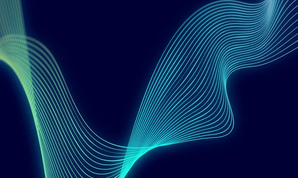 abstract wave technology background with blue light smooth and flow. Big data. Abstract background 3d rendering. JPG