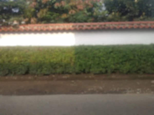 Foto Dinding Dan Taman Bergaya Jepang Jakarta Menggunakan Cahaya Dan — Zdjęcie stockowe