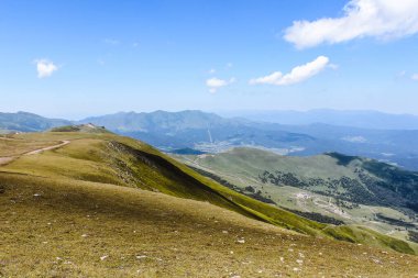 Bakuriani 'deki dağ manzarası.