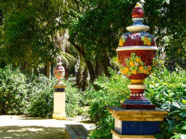 Sevilla 'daki Parque de Maria Luisa.