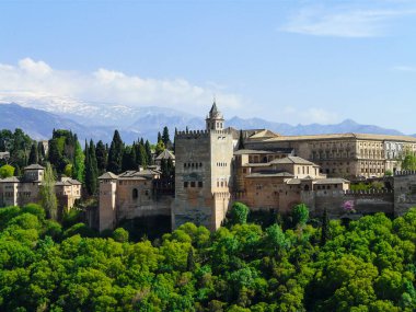 Granada 'nın güzel manzarası