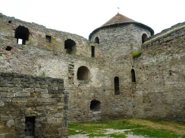 Ukrayna 'daki Bilhorod-Dnistrovskyi (Akkerman) kalesi 