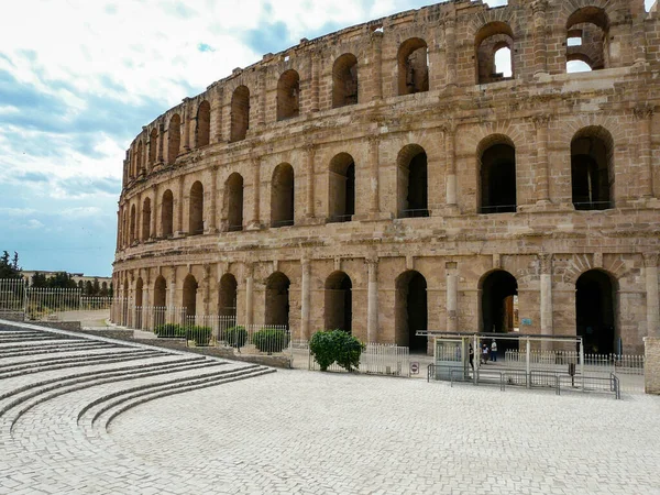 Anfiteatro Jem Túnez — Foto de Stock