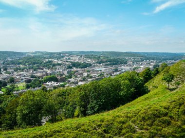 İngiliz Dover 'ının güzel manzarası 