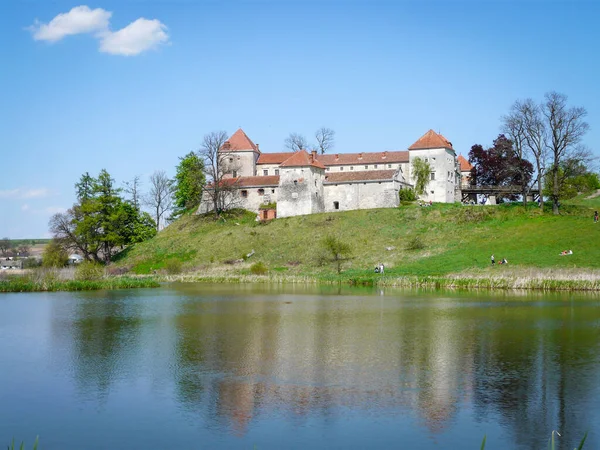 Hermoso Castillo Viejo Ucrania —  Fotos de Stock