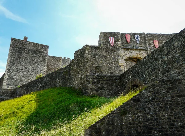 Dover Eski Bir Şatonun Duvarları — Stok fotoğraf