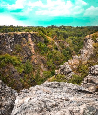 Prag 'daki Doğal Park Divoka Sarka 