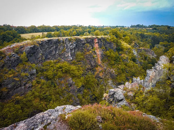 Prague Natural Reserve Divoka Sarka — Stock Photo, Image