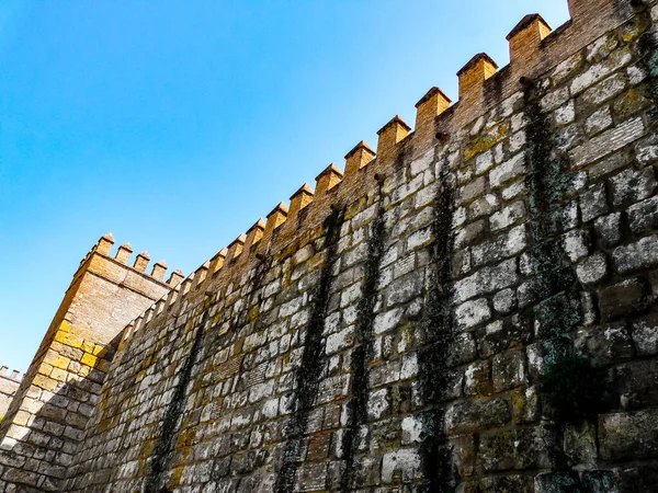 Sevilla 'da eski bir duvar 