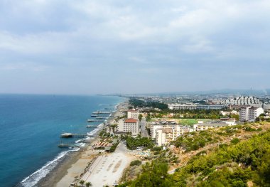 Türk Konakli 'nin güzel manzarası 