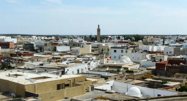 El Jem, Tunus 'un şehir manzarası 
