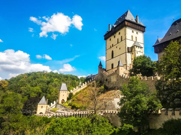 Hermoso Castillo Karlstejn República Checa —  Fotos de Stock