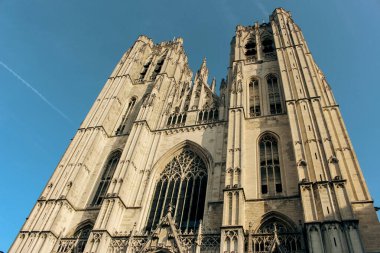 Brüksel 'deki St. Michael ve Gudula Katedrali 