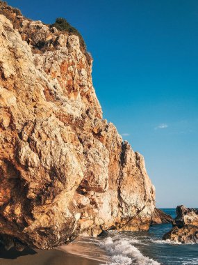 Türkiye 'de güzel bir taş kaya 