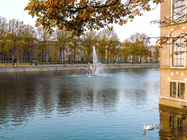 Lahey 'in güzel bir şehir manzarası 