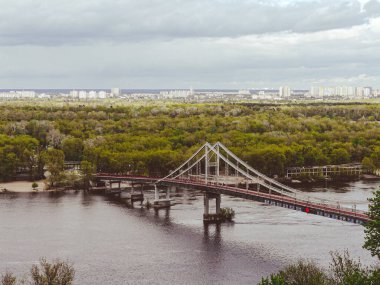 Hidropark, Kyiv 'de yeşil bir yerdir. 