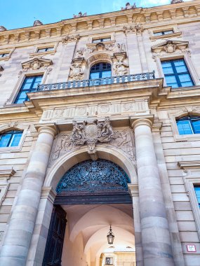 Wrzburg, Almanya 'da güzel bir bina. 