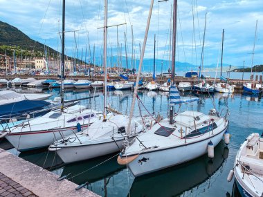 Yachts of the lake Garda