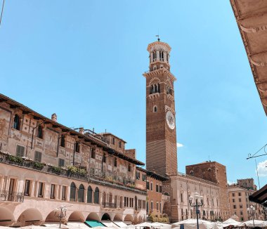 In the beautiful city in Italy,  in Verona 