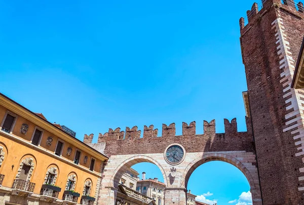 Old Beautiful Architecture Verona — Foto de Stock