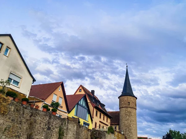 Eski Ortaçağ Karlstadt Ana Kumandanım — Stok fotoğraf