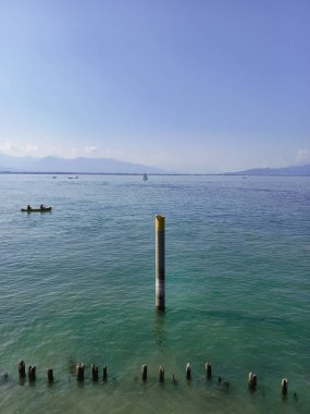 Güzel bir deniz yazı manzarası 