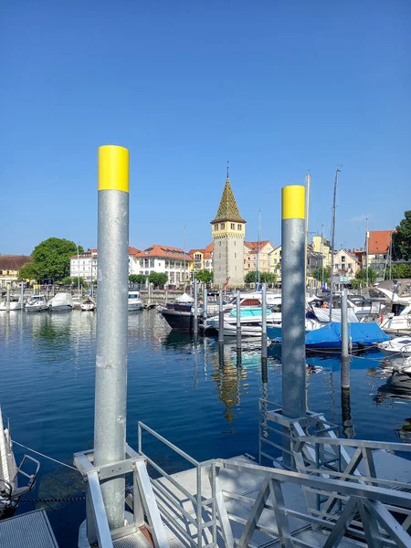 Mangturm Tower Вид Bodensee — стокове фото