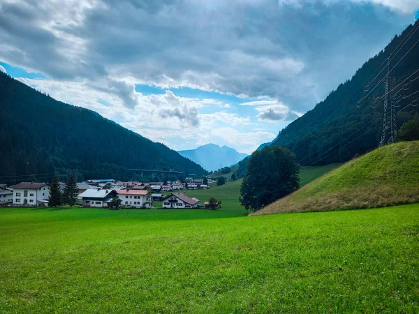 Beautiful Green Austrian Nature — Foto Stock