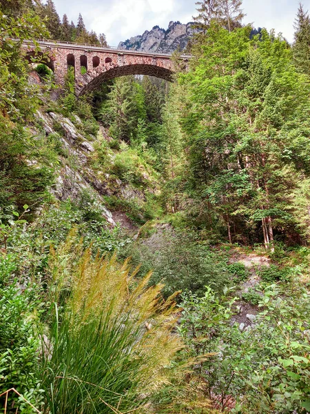 Klsterle Arlberg Railway Bridge — Stock Photo, Image