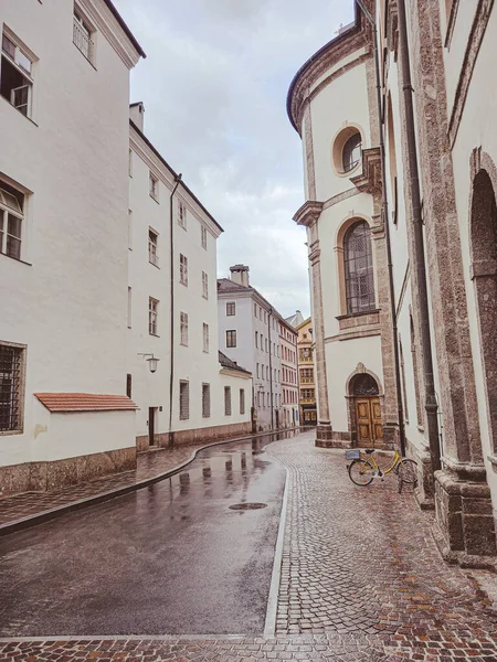 Medieval Street Innsbruck — Stock Fotó