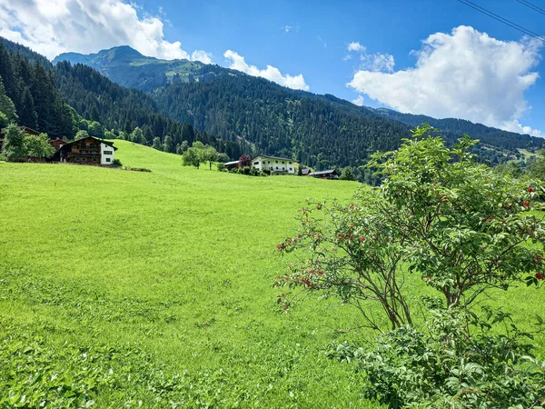 Beautiful Rural Landscape Vorarlberg — Foto Stock
