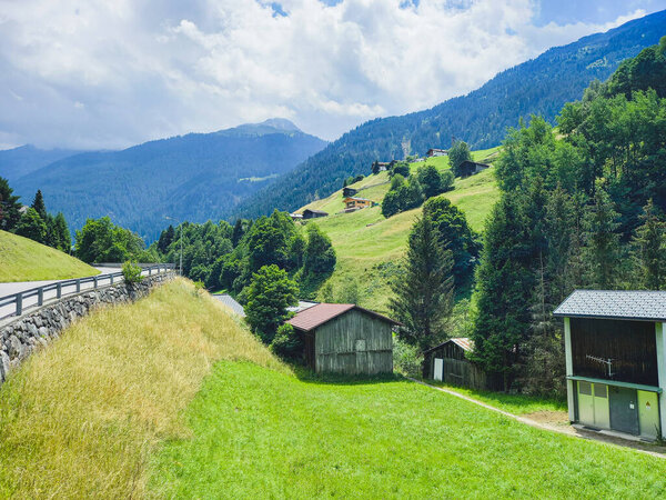 Wonderful green nature of Vorarlberg