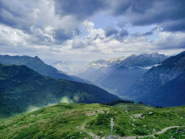 Clouds Mountains Austria — Stockfoto