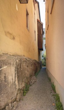 A beautiful narrow street in Feldkirch 