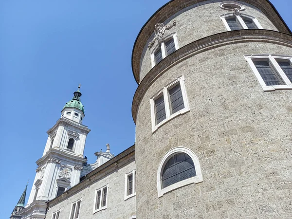 Fachada Catedral Salzburgo — Foto de Stock