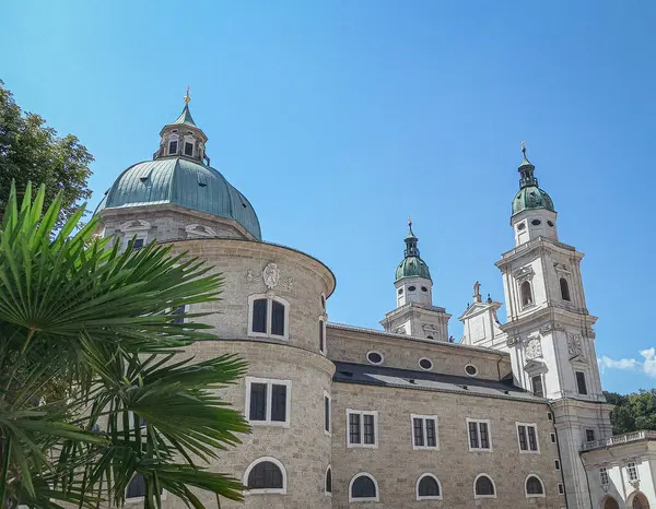 Catedral Salzburgo Austria — Foto de Stock