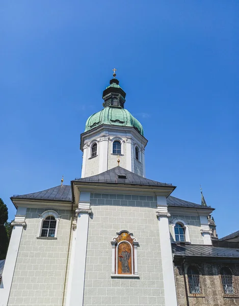 Antiga Igreja Abadia São Pedro Salzburgo — Fotografia de Stock