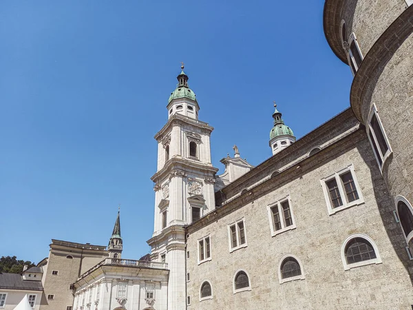 Ausztriai Salzburgi Katedrális — Stock Fotó