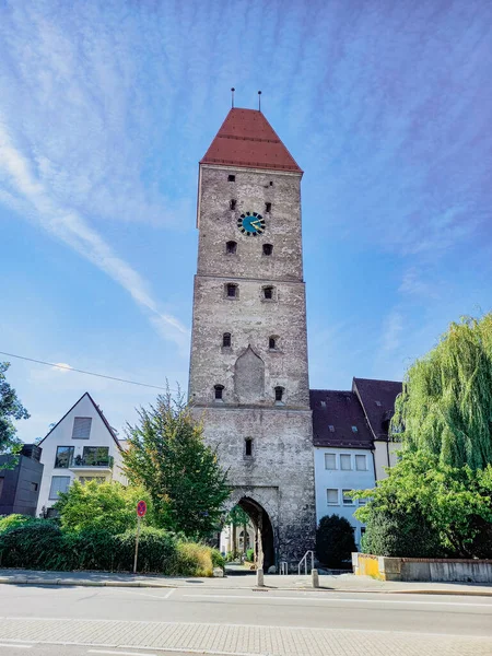 ドイツのウルムにあるガチョウの塔 — ストック写真