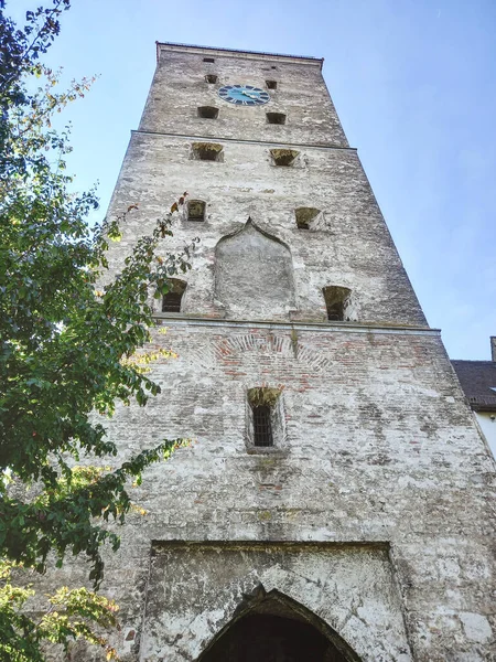 Ein Alter Turm Ulm — Stockfoto