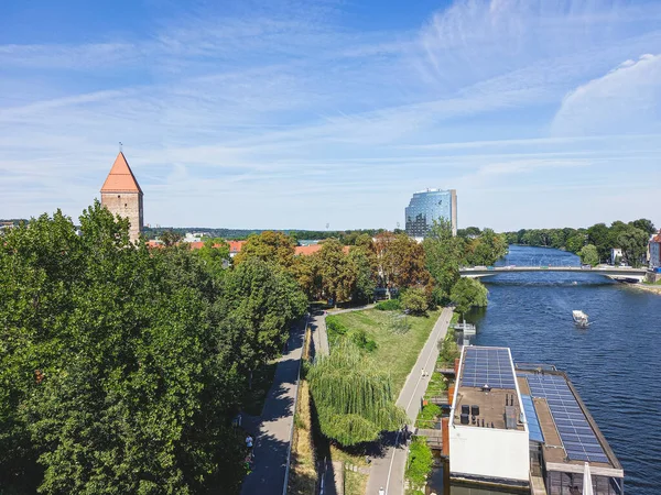 Ein Schönes Panorama Von Ulm — Stockfoto