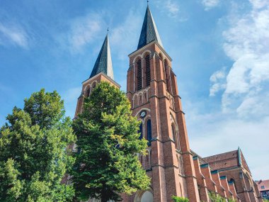 Bregenz 'deki İsa' nın Kutsal Kalbi Kilisesi. 