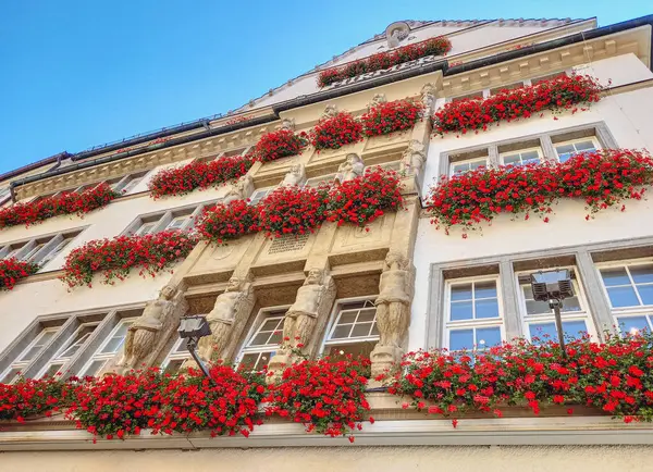 Piękny Dom Monachium — Zdjęcie stockowe