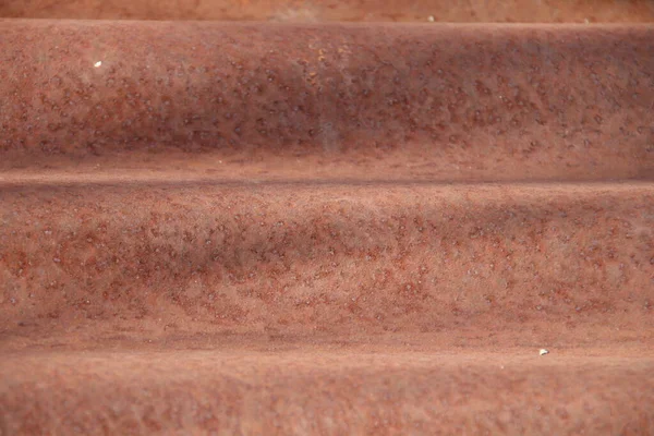 Kırmızı Kahverengi Çinko Paslı Arka Plan Kırmızı Kahverengi Pas Arkaplan — Stok fotoğraf