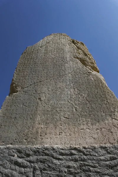 Kas Antalya Turkey September 2015 Ancient Lycian Ruins Xanthos — Stock Photo, Image